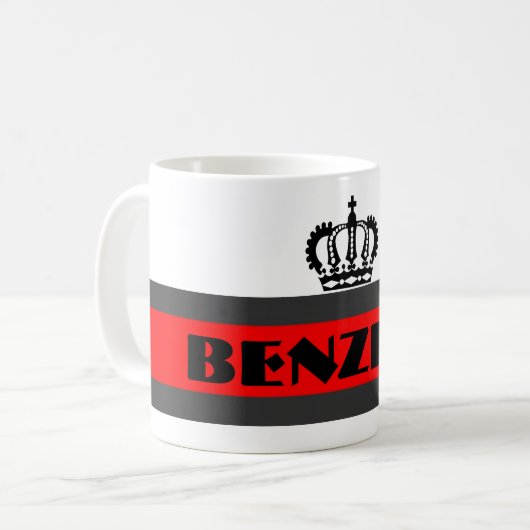 Benzima Crown Kaffeetasse (Vorderseite Links)