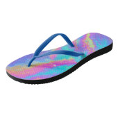 Benzin bei Flip Flops Badesandalen (Schrägansicht)