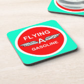 Benzin fliegen getränkeuntersetzer (Linke Seite)