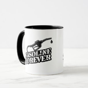 Benzin Forever – Mechaniker & Autofanatiker Tasse