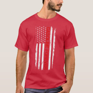 Benzin Forever US-Flagge Lustiger Kraftstoff Gas A T-Shirt