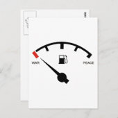 Benzin Postkarte (Vorne/Hinten)