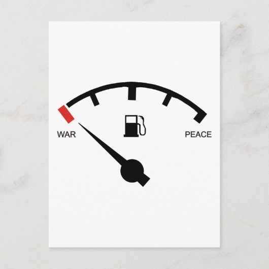 Benzin Postkarte (Vorderseite)