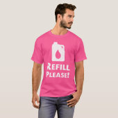 Benzin-Preis-Motorrad-Sprichwort T-Shirt (Vorne ganz)