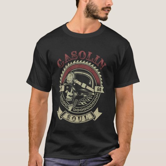 Benzin-Seele 1968 T-Shirt (Vorderseite)