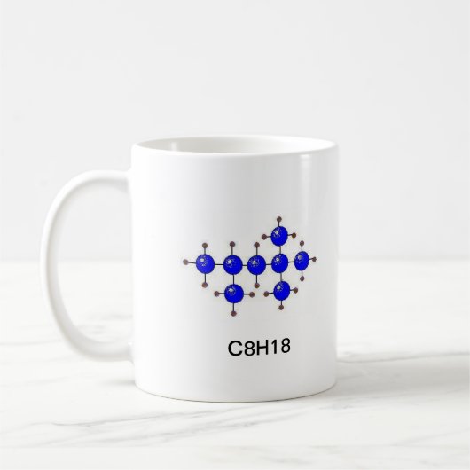 Benzin-Tasse Kaffeetasse (Links)