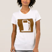 Benzinstraße - T - Shirt der Damen (Vorderseite)