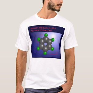 Benzol-Molekül (Front) T-Shirt