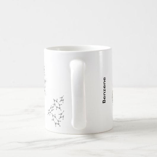Benzolstrukturen Kaffeetasse (Henkel)