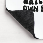Beobachte deinen eigenen Schwimmer Fischiger Angle Mousepad (Ecke)