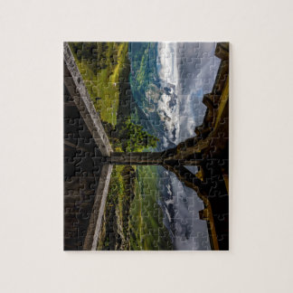 Beobachten der Grindelwald Tal-und Schweizer-Alpen Puzzle