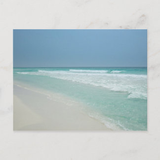 Beobachten der Wellen beim Einrollen Postkarte