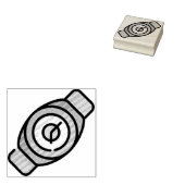 Beobachten Gummistempel (Stempel)