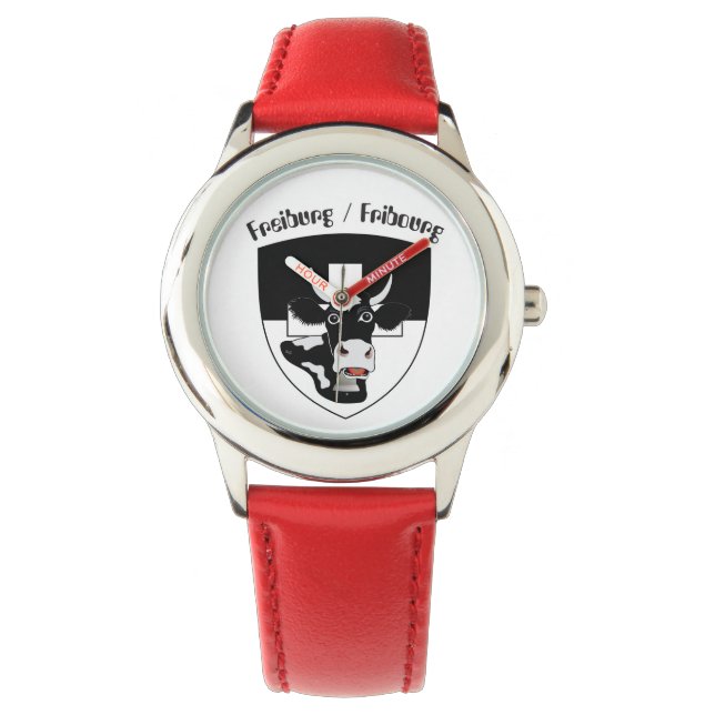 Beobachten Sie den Schweizer Design Freiburg Schwe Armbanduhr (Vorderseite)