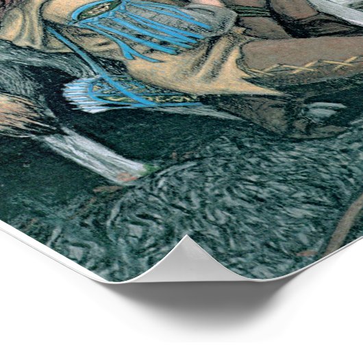 Beobachten Sie die Buche Poster (Ecke)