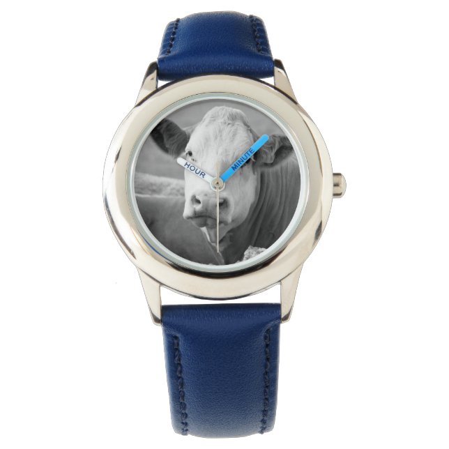 Beobachten Sie die lachende Kuh Armbanduhr (Vorderseite)