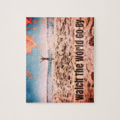 Beobachten Sie die Welt - am Strand Puzzle (Vertikal)