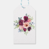 Beobachten Sie mir Grow Boho Fall Blumendusche Bab Geschenkanhänger (Rückseite)