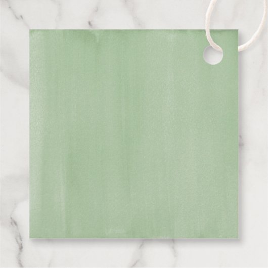 Beobachten Sie, wie ich eine rustikale, elegante G Geschenkanhänger (Rückseite)