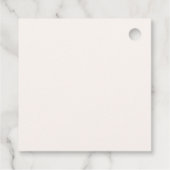 Beobachten Sie, wie ich Rainbow Baby Shower Seed F Geschenkanhänger (Rückseite)