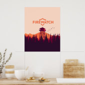 Beobachter Firewatch Poster (Küche)