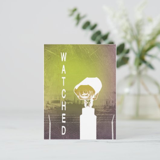 beobachtet postkarte (Stehend Vorderseite)