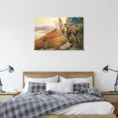 Beobachtung der Boote des Weißen Mannes durch OC S Leinwanddruck (Insitu (Schlafzimmer))