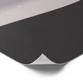 Beobachtung der Sterne Poster (Ecke)