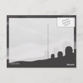 Beobachtung der Sterne Postkarte (Rückseite)