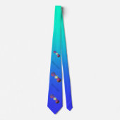 Beobachtung des Pickleball Necktie Krawatte (Vorderseite)