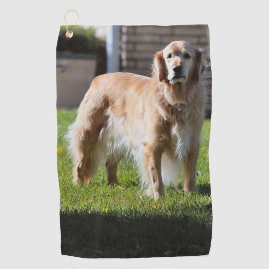 Beobachtung Golfhandtuch (Vorderseite)