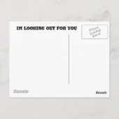 Beobachtung Postkarte (Rückseite)