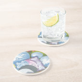 Beobachtung von Folk Art von AnyaC Getränkeuntersetzer (Seite)