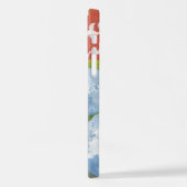 Beobachtung von Folk Art von AnyaC iPhone Hülle (Linke Seite)