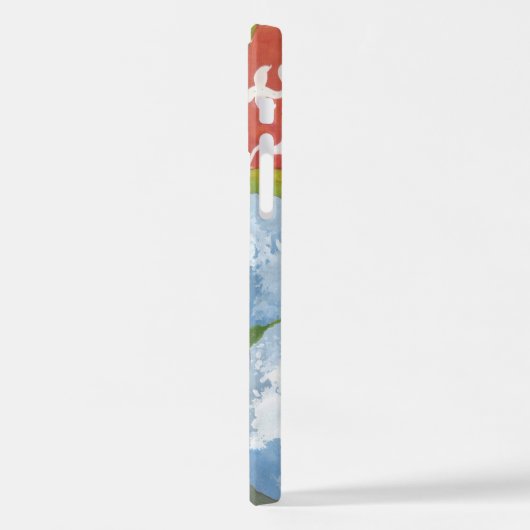 Beobachtung von Folk Art von AnyaC iPhone Hülle (Linke Seite)