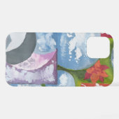 Beobachtung von Folk Art von AnyaC iPhone Hülle (Rückseite (Horizontal))