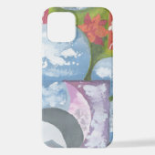 Beobachtung von Folk Art von AnyaC iPhone Hülle (Rückseite)