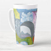 Beobachtung von Folk Art von AnyaC Milchtasse (Linke Ecke)