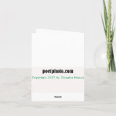 Beobachtungs- und Fantasiekarte Karte (Rückseite)