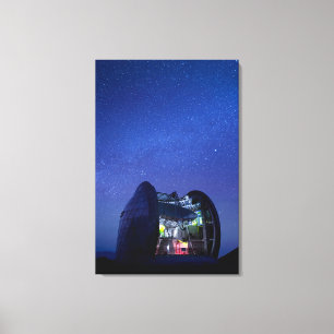 Beobachtungsstelle Cal Tech Submilimeter   Hawaii Leinwanddruck