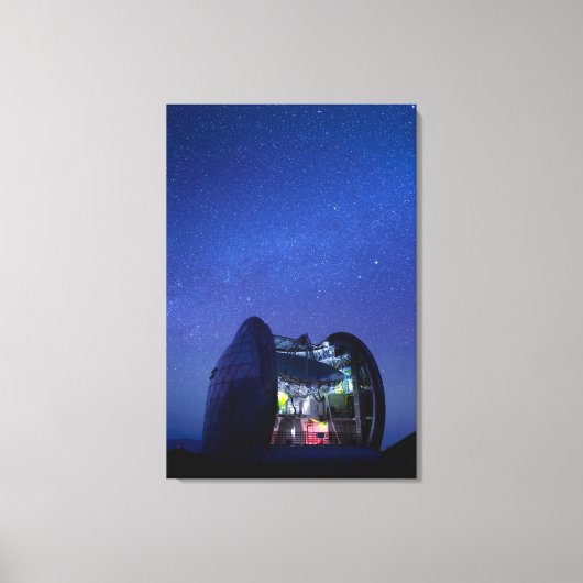 Beobachtungsstelle Cal Tech Submilimeter | Hawaii Leinwanddruck (Vorderseite)