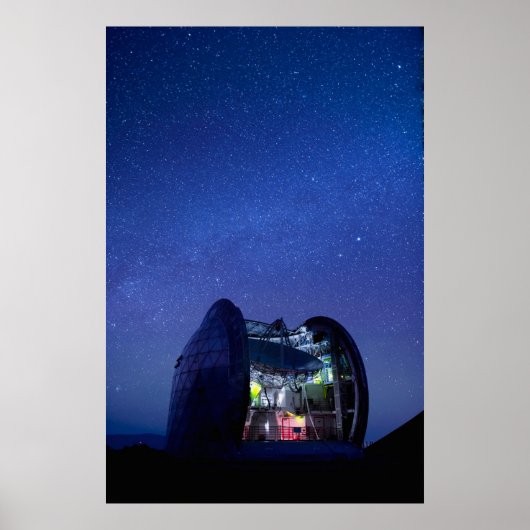 Beobachtungsstelle Cal Tech Submilimeter | Hawaii Poster (Vorne)