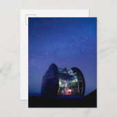 Beobachtungsstelle Cal Tech Submilimeter | Hawaii Postkarte (Vorne/Hinten)