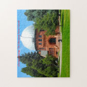 Beobachtungsstelle Denver Colorado. Weihnachtsgrüß Puzzle (Vertikal)