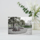 Beobachtungsstelle Weston Park Sheffield England 1 Postkarte (Stehend Vorderseite)