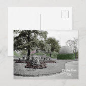 Beobachtungsstelle Weston Park Sheffield England 1 Postkarte (Vorne/Hinten)