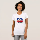 Beograd-Flagge T-Shirt (Vorne ganz)