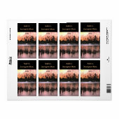 Beond Sunset Wine Label (Vorne)