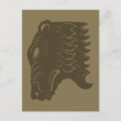 BEORN™ Bärenkopfsymbol Postkarte (Vorderseite)