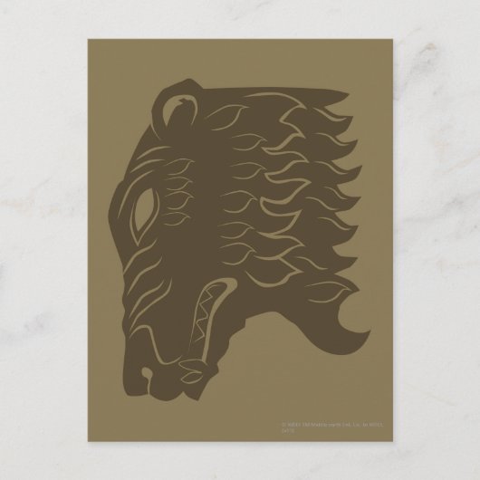 BEORN™ Bärenkopfsymbol Postkarte (Vorderseite)
